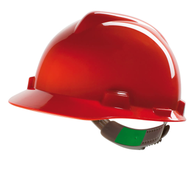 V-gard Safety Helmet Red