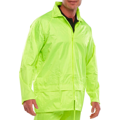 Nylon Jacket Hi Viz Yellow