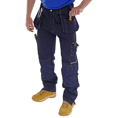Shawbury Multi Pocket Trousers Navy
