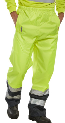 Belfry Trousers Hi Viz Yellow EN471 Large