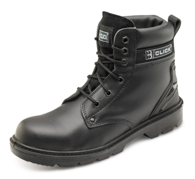 Black Mid Sole Safety Boot Size 7