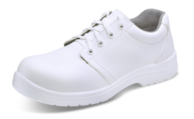 Micro-Fibre Tie Shoe White