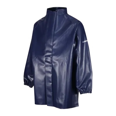 Chemsol Jacket With Collar Blue