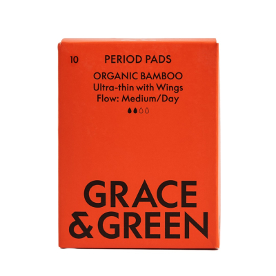 Organic Bamboo Day Pads Pack 10