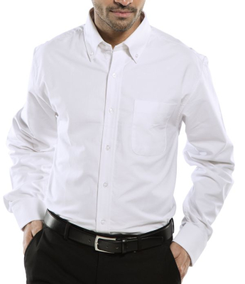 Oxford Long Sleeved Shirt White 14.5