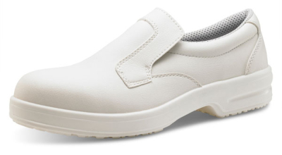 Micro-Fibre Slip On Shoe White