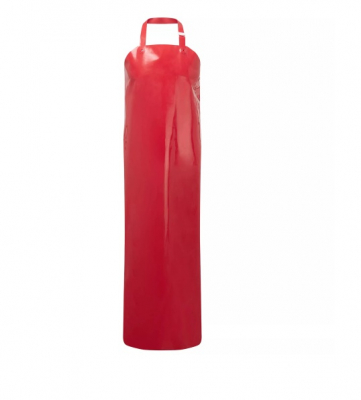 Supertouch Heavy Duty Waterproof TPU Apron Red Pack 10