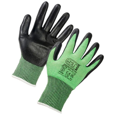Supertouch Deflector ND Cut Level D Nitrile Foam Glove Large Pack 10