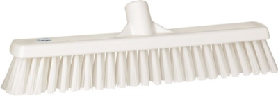 Vikan Broomhead 410mm Soft/Hard White