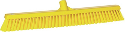 Vikan Broomhead 610mm Soft/Hard Yellow