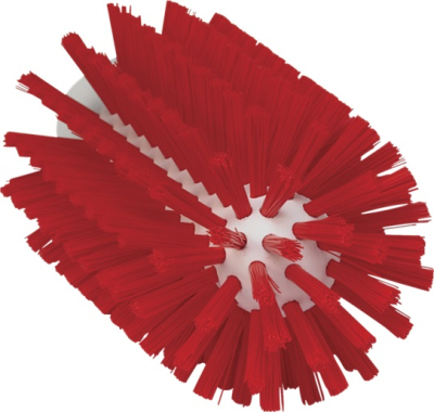 Vikan 77mm Dia Pipe Cleaning Brush Medium Bristle Red