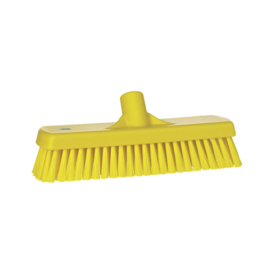 Vikan 300mm Hygiene Deck Scrub Stiff Yellow