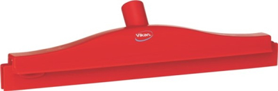 Vikan Hygienic Floor Squeegee w/replacement cassette, 400 mm, Red
