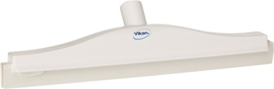 Vikan Hygienic Floor Squeegee w/replacement cassette, 400 mm, White