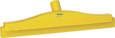 Vikan Hygienic Floor Squeegee w/replacement cassette, 400 mm, Yellow