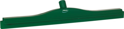 Vikan Hygienic Floor Squeegee w/replacement cassette, 600 mm, Green