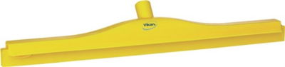 Vikan Hygienic Floor Squeegee w/replacement cassette, 600 mm, Yellow
