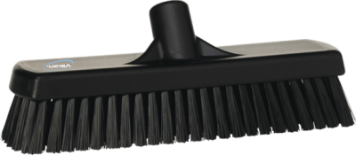 Vikan 300mm Hygiene Deck Scrub Stiff Black
