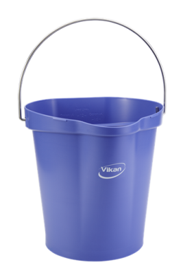 Vikan Hygiene Bucket 12 Litre Purple