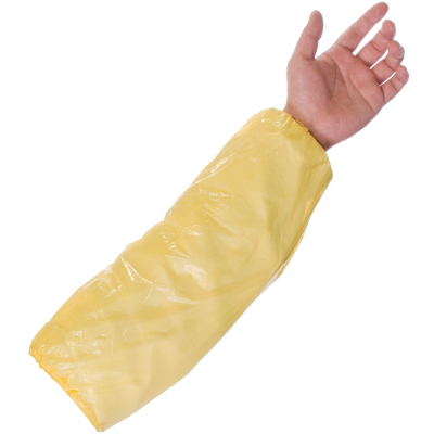 Supertouch PE Disposable Oversleeves Yellow Case 2000