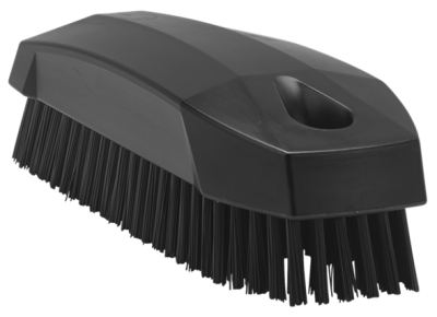 Vikan 115mm Hygiene Nail Brush Black