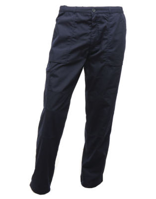 Action Work Trousers Short Lined Navy 46Inch